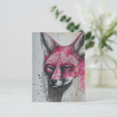 Carte Postale Fox (Debout devant)