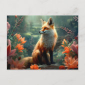 Carte Postale Fox  (Devant)