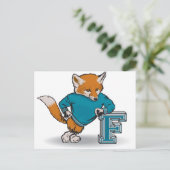 Carte Postale Fox (Debout devant)