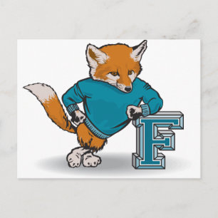 Carte Postale Fox