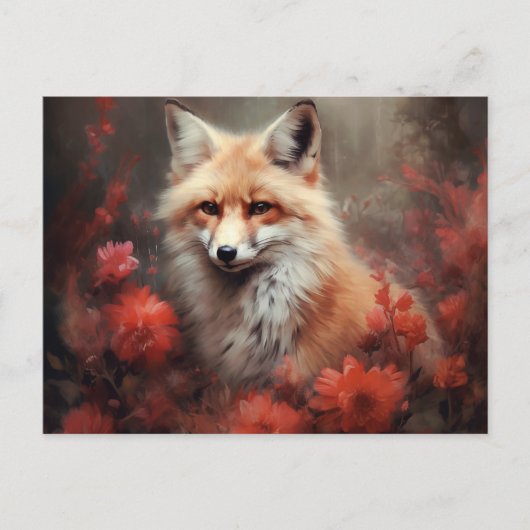 Carte Postale Fox  (Devant)