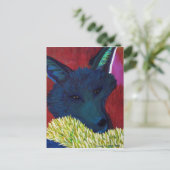 Carte postale Fox (Debout devant)