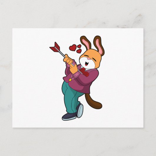 Carte Postale Fox comme Groom avec costume (Devant)