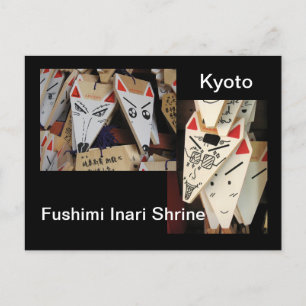 Carte Postale Fox Ema