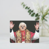 Carte Postale Fox est le pape (Debout devant)
