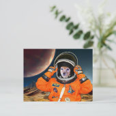 Carte Postale Fox Est Un Astronaute #2 (Debout devant)