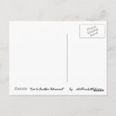 Carte Postale Fox Est Un Astronaute #2 (Dos)