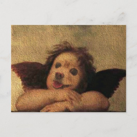 Carte Postale Fox Est Un Cherub (Devant)