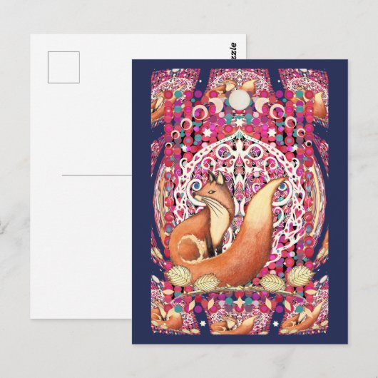 Carte Postale Fox Fairground (Devant / Derrière)