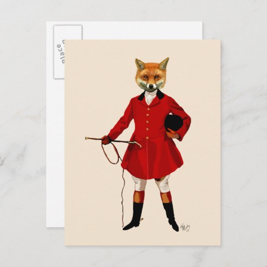 Carte Postale Fox Hunter 2 Full 3 (Devant / Derrière)