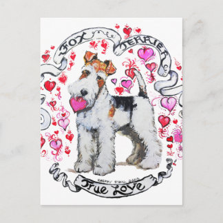 Carte Postale Fox Terrier