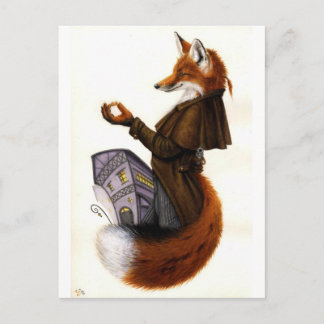 Carte Postale Fox-Trotte