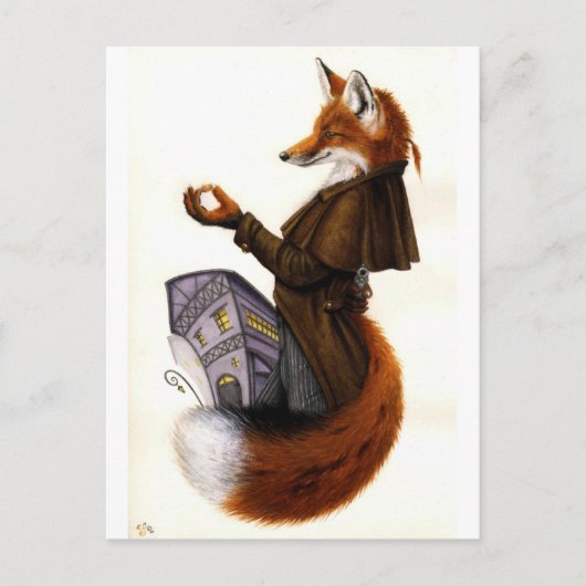 Carte Postale Fox-Trotte (Devant)