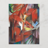Carte postale Foxes Franz Marc (Devant)