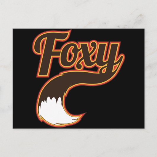 Carte Postale Foxy (Devant)