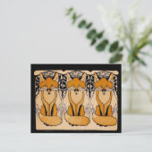 Carte Postale Foxy (Debout devant)