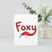Carte Postale Foxy (Debout devant)