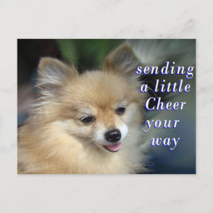 Carte postale Foxy Cheery - ajoutez vos mots