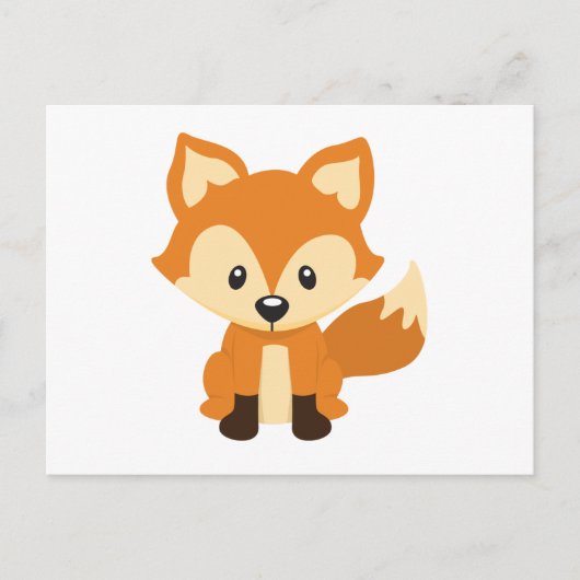 Carte Postale Foxy fox (Devant)