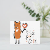 Carte Postale Foxy Love (Debout devant)