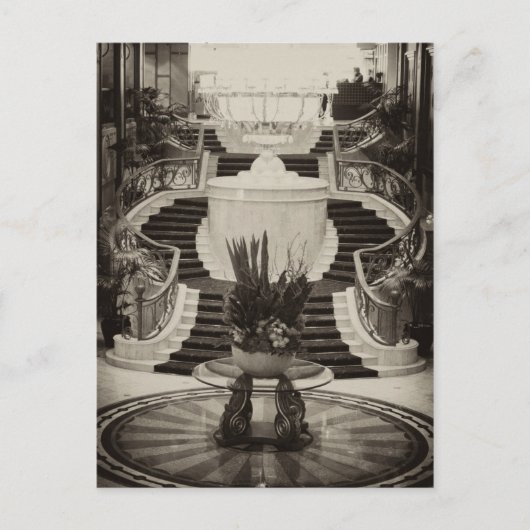 Carte Postale Foyer, Hôtel Langham, Melbourne (Devant)