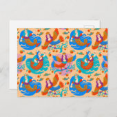 Carte Postale Foyers et sirènes (Devant / Derrière)