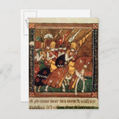 Carte Postale Fr 9084 f.20v : Chevaliers à cheval (Devant / Derrière)