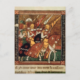 Carte Postale Fr 9084 f.20v : Chevaliers à cheval