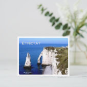Carte Postale FR France - Normandie - Etretat - Les falaises - (Debout devant)