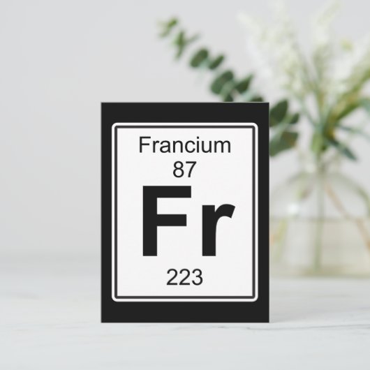 Carte Postale Fr - Francium (Debout devant)