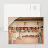 Carte Postale Fra Angelico - Institution de l'Eucharistie (Devant / Derrière)