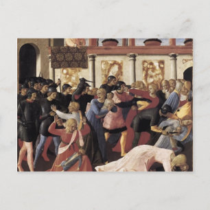 Carte Postale Fra Angelico- Massacre des Innocents
