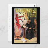 Carte Postale Fra Diavolo - Le Grand Magicien (Devant / Derrière)