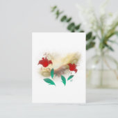 Carte Postale Frac floral (Debout devant)