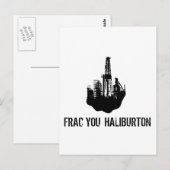 Carte Postale frac you Haliburton (Devant / Derrière)