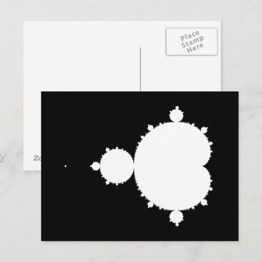 Carte Postale Fractal (Devant / Derrière)