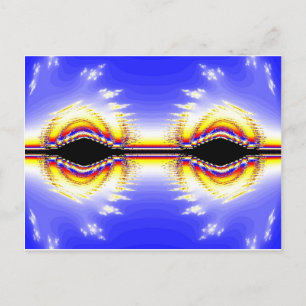 Carte Postale Fractal Eyes