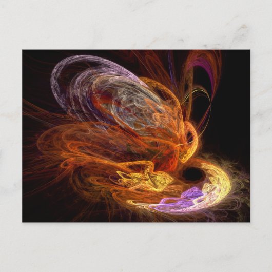 Carte Postale Fractal - Montée du phénix (Devant)