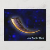 Carte Postale Fractal Shofar (Devant)