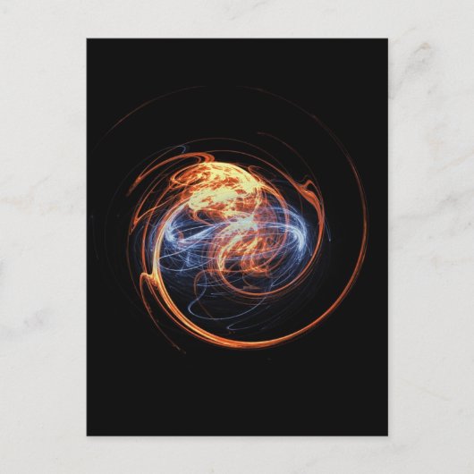 Carte Postale fractal un (Devant)