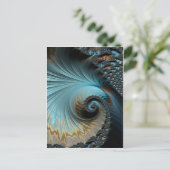 Carte Postale Fractal unique - Sans titre (Debout devant)
