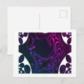 Carte postale fractale (Devant / Derrière)