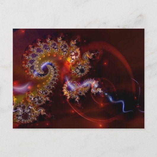 carte postale fractale (Devant)