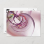 Carte Postale Fractale cardiaque (Devant / Derrière)