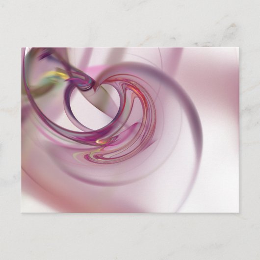 Carte Postale Fractale cardiaque (Devant)