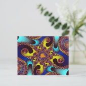 Carte Postale Fractale complexe (Debout devant)