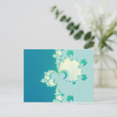 Carte Postale Fractale des champignons (Debout devant)