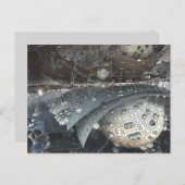 carte postale fractale des sphères miroir (Devant / Derrière)