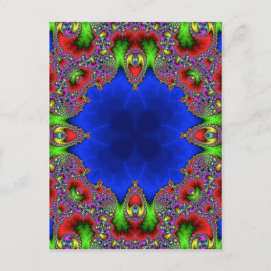 Carte Postale Fractale Kaleidoscope 483 (Devant)