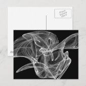 Carte postale Fractale pour fumée blanche (Devant / Derrière)